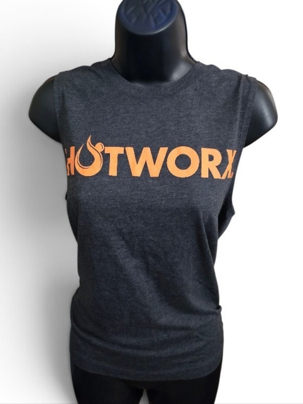 Hotworx Dark Gray Sleeveless Tank Top